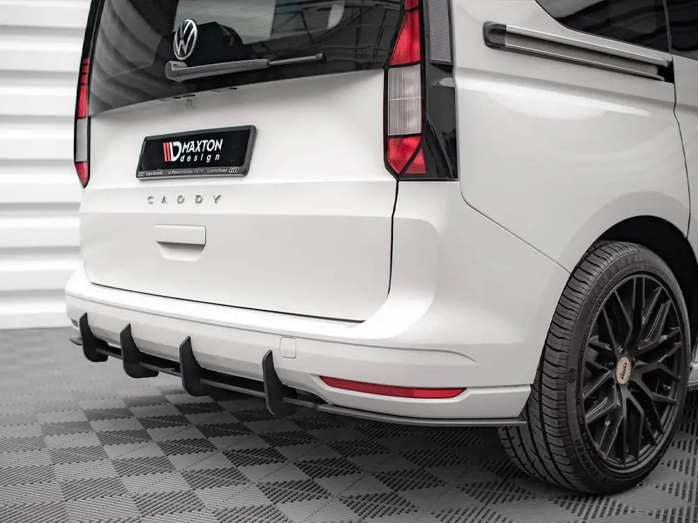 Maxton Design Street PRO Rear Diffuser Volkswagen Caddy MK5 2020-