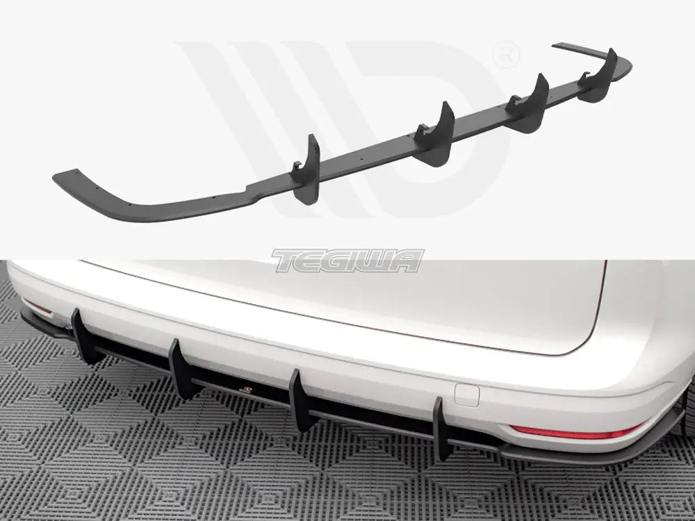 Maxton Design Street PRO Rear Diffuser Volkswagen Caddy MK5 2020-