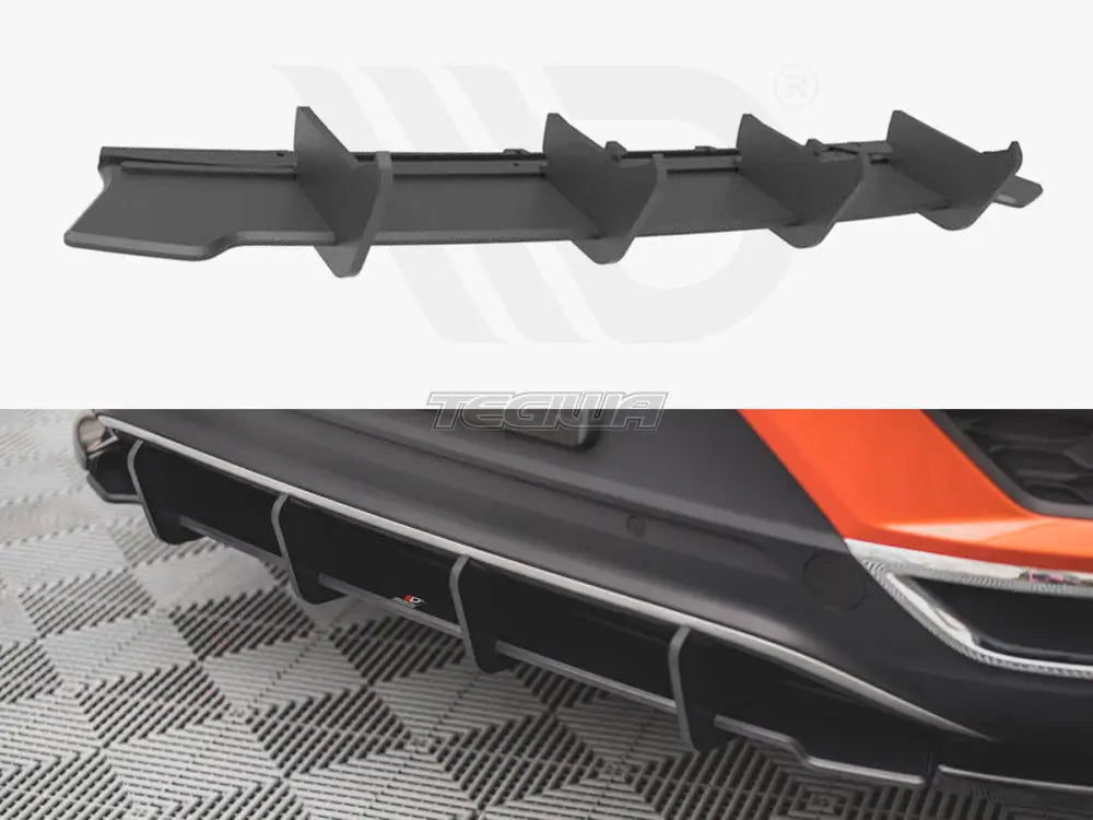 Maxton Design Street PRO Rear Diffuser Volkswagen T-roc MK1 2017-