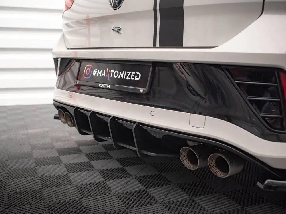 Maxton Design Street PRO Rear Diffuser Volkswagen T-Roc R Mk1 Facelift