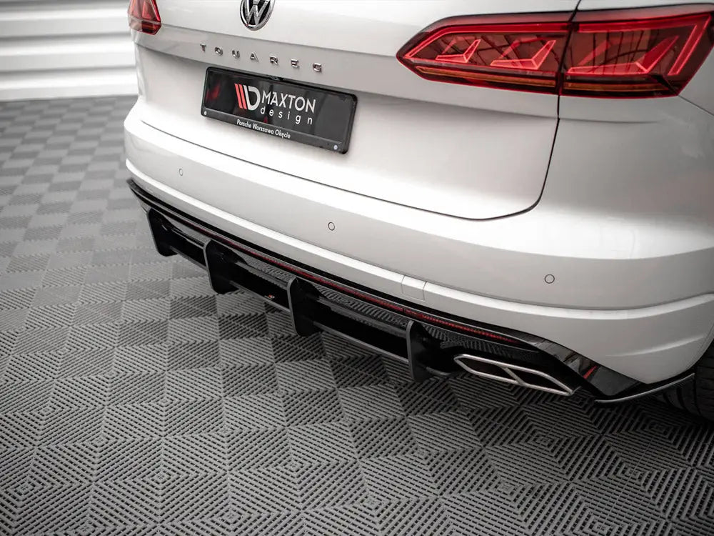 Maxton Design Street Pro Rear Diffuser Volkswagen Touareg R-Line Mk3