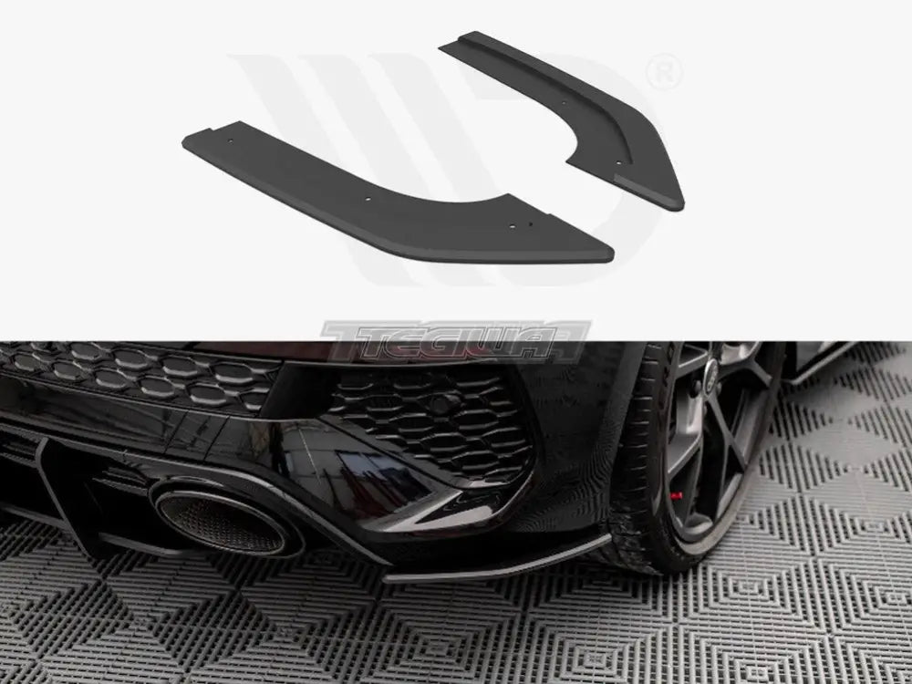 Maxton Design Street PRO Rear Side Splitters Audi RS3 Sportback 8Y 2020-