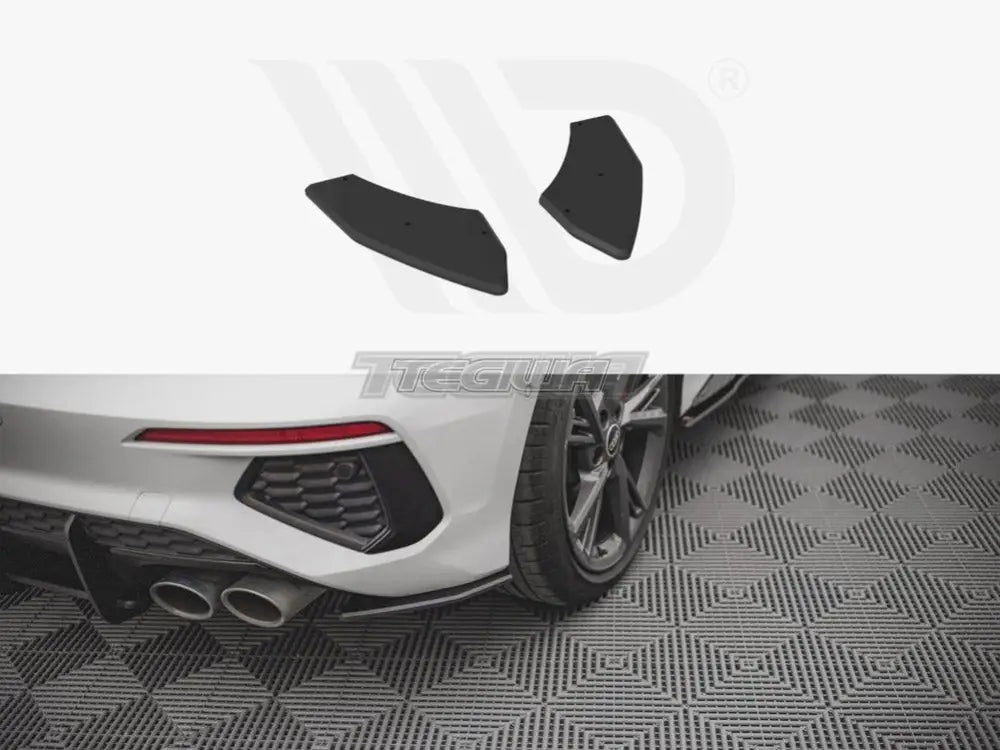 Maxton Design Street PRO Rear Side Splitters Audi S3 8Y 2020-