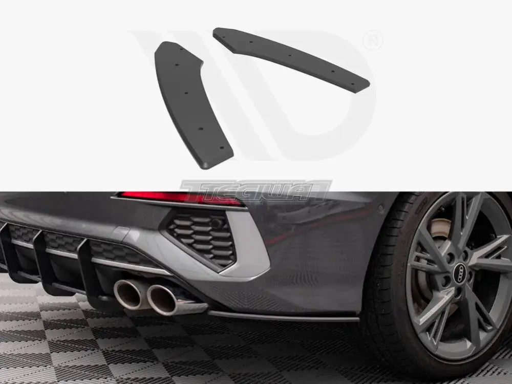 Maxton Design Street PRO Rear Side Splitters Audi S3 Sedan 8Y 2020-