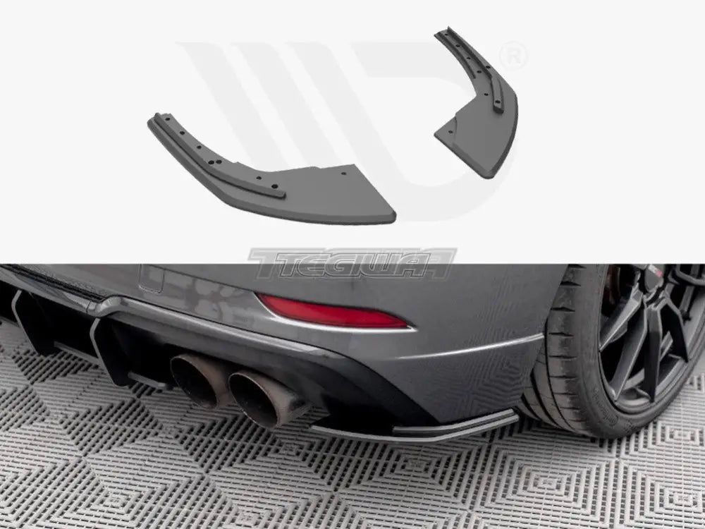 Maxton Design Street PRO Rear Side Splitters Audi S3 Sportback 8V Facelift