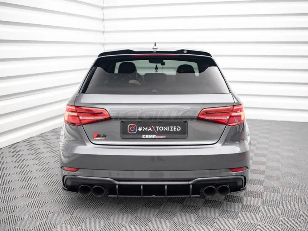 Maxton Design Street PRO Rear Side Splitters Audi S3 Sportback 8V Facelift