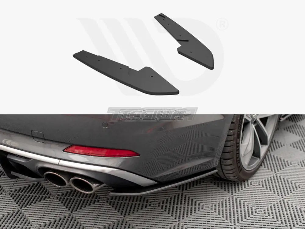 Maxton Design Street PRO Rear Side Splitters Audi S5 Sportback F5