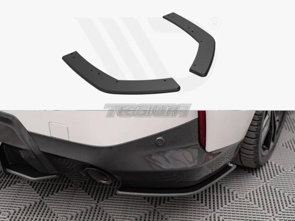 Maxton Design Street Pro Rear Side Splitters BMW 2-Series Coupe M-Pack G42