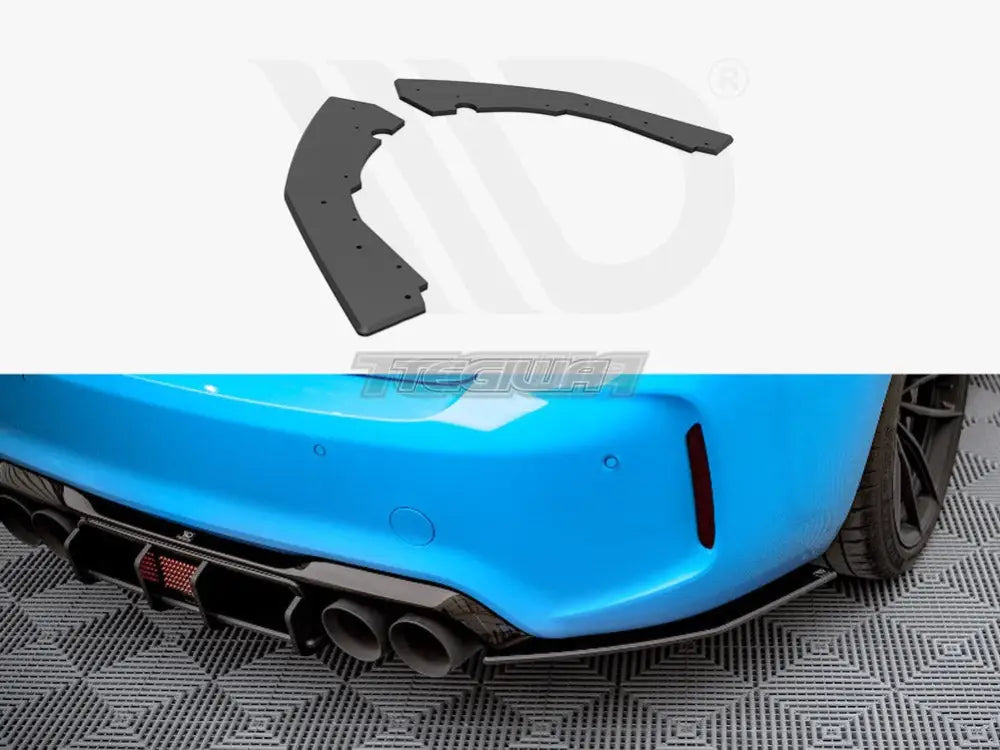 Maxton Design Street PRO Rear Side Splitters BMW M2 F87 16-20