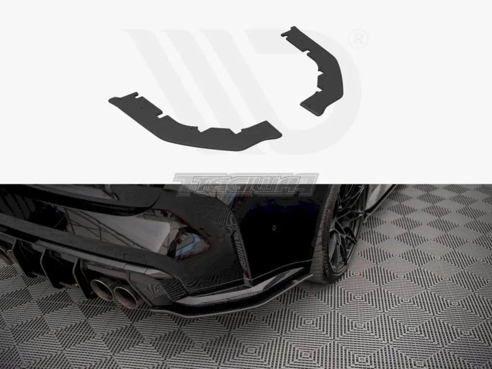 Maxton Design Street PRO Rear Side Splitters BMW M4 G82 2021-