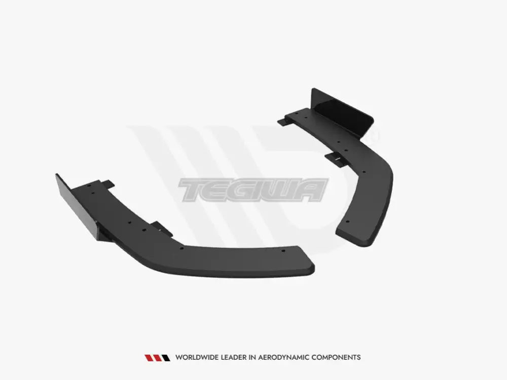 Maxton Design Street Pro Rear Side Splitters + Flaps BMW 2-Series Coupe M-Pack G42