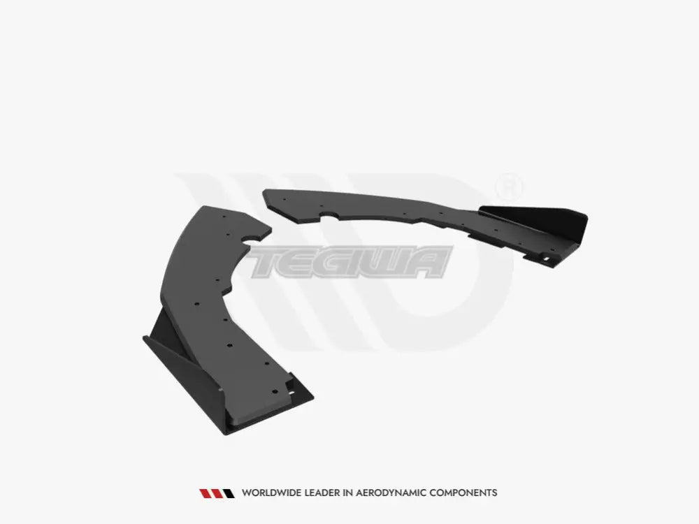 Maxton Design Street PRO Rear Side Splitters +flaps BMW M2 F87 16-20