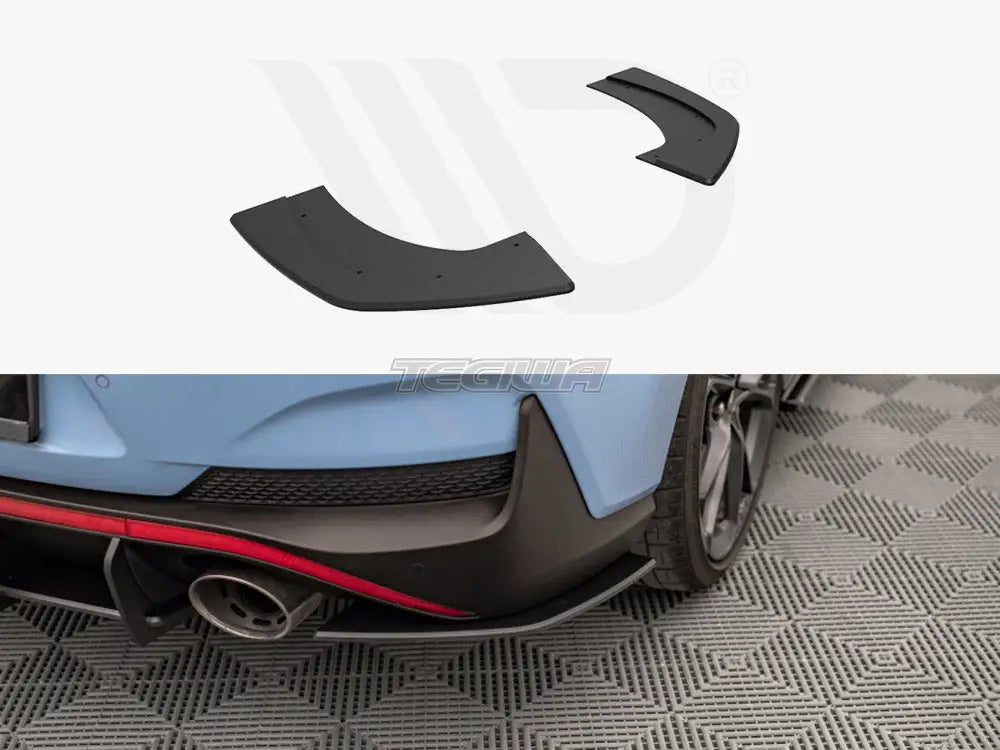 Maxton Design Street Pro Rear Side Splitters Hyundai I30 N Fastback Mk3 Facelift