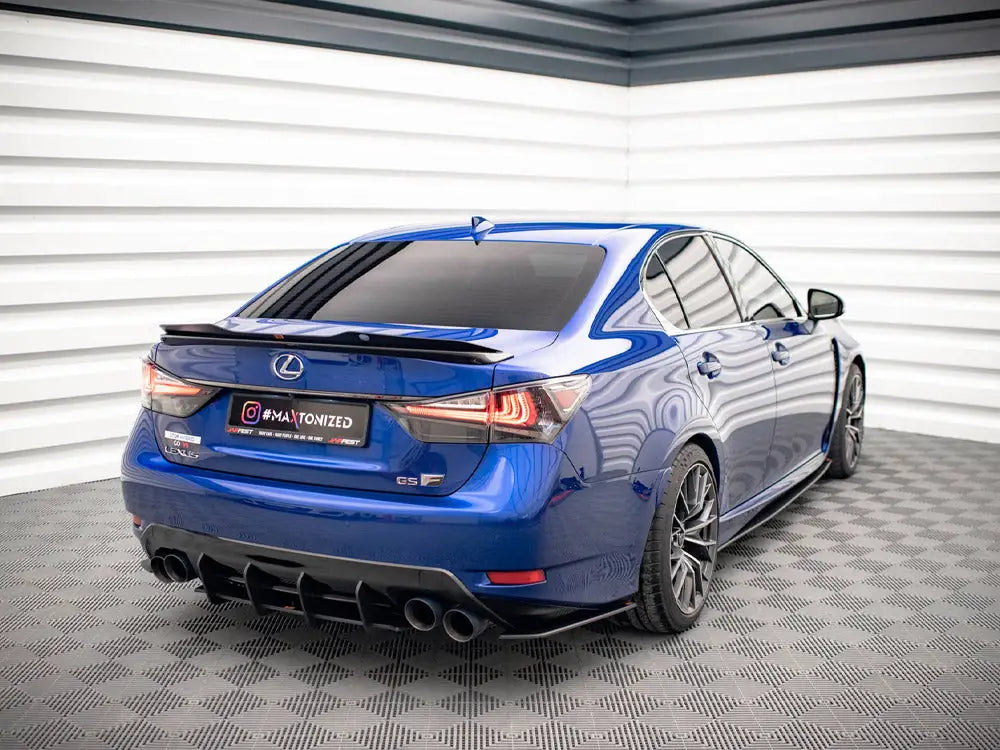 Maxton Design Street PRO Rear Side Splitters Lexus GS F Mk4 Facelift