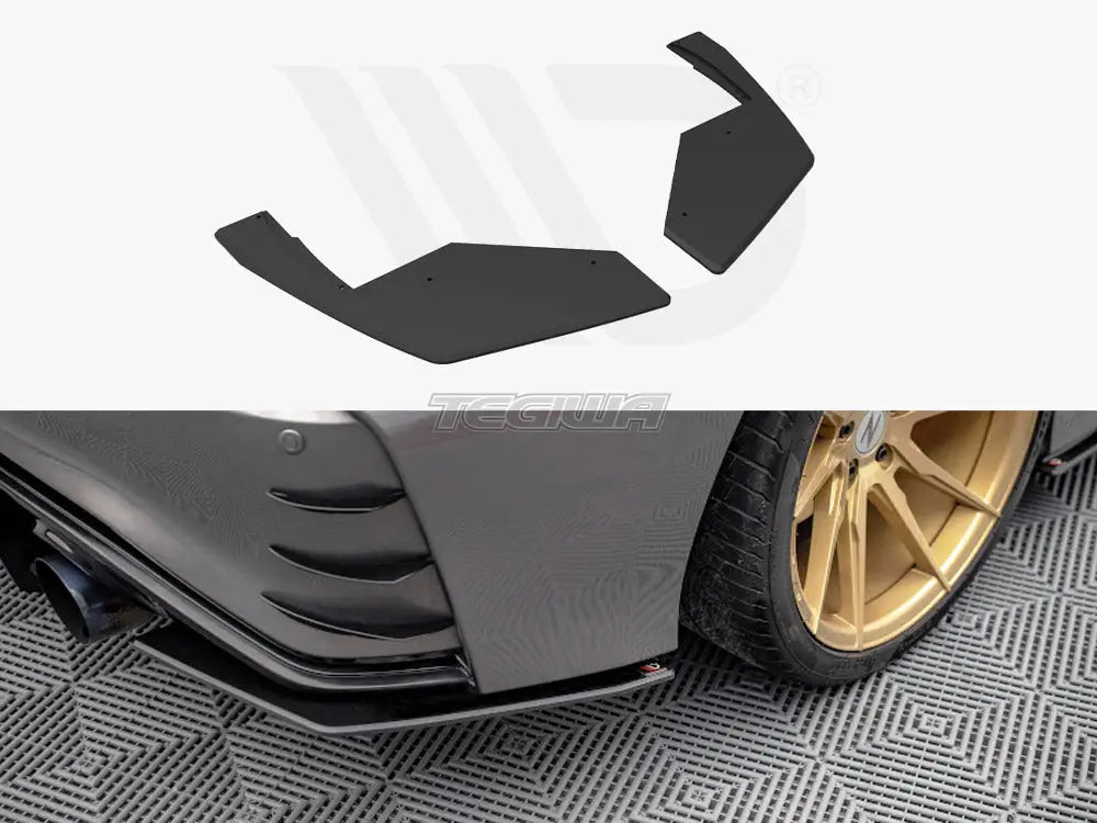 Maxton Design Street PRO Rear Side Splitters Nissan 370Z Nismo Facelift 12-20