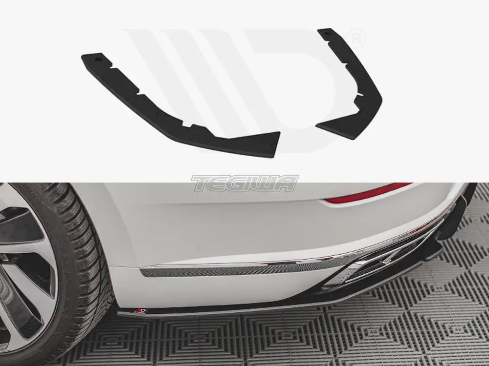 Maxton Design Street PRO Rear Side Splitters Volkswagen Arteon R-line Facelift 2020-