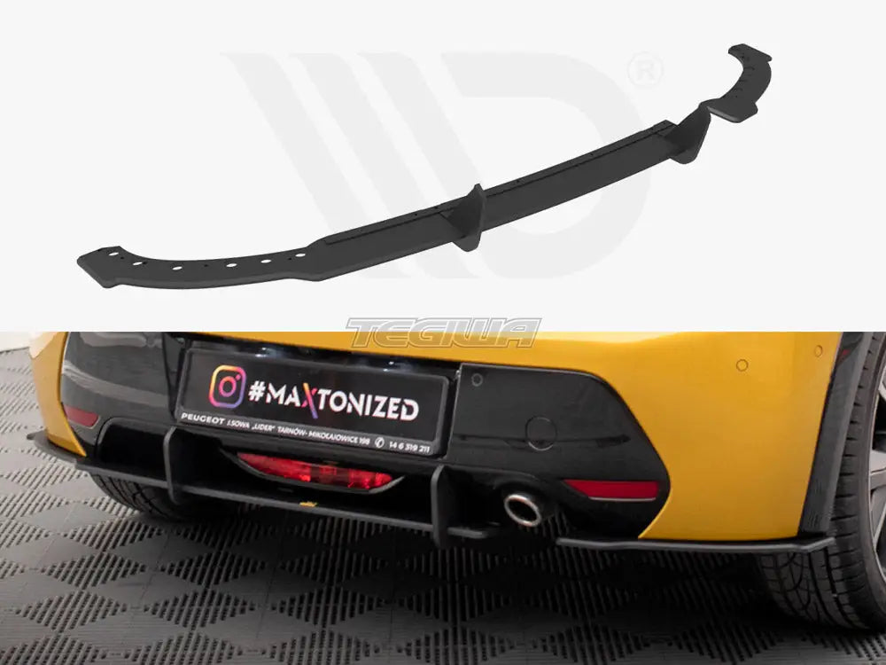 Maxton Design Street PRO Rear Valance Peugeot 208 GT Mk2