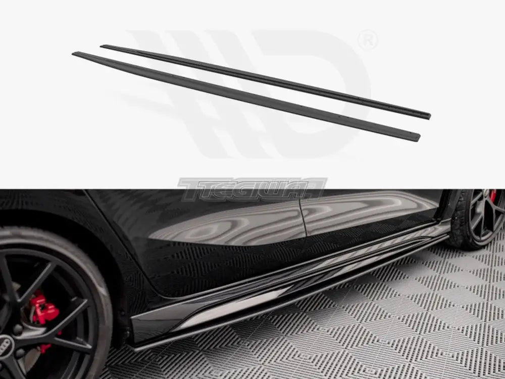 Maxton Design Street PRO Side Skirts Diffusers Audi RS3 Sportback 8Y 2020-