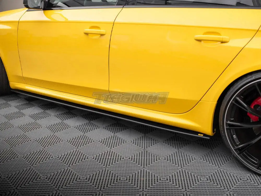 Maxton Design Street PRO Side Skirts Diffusers Audi RS4 B8