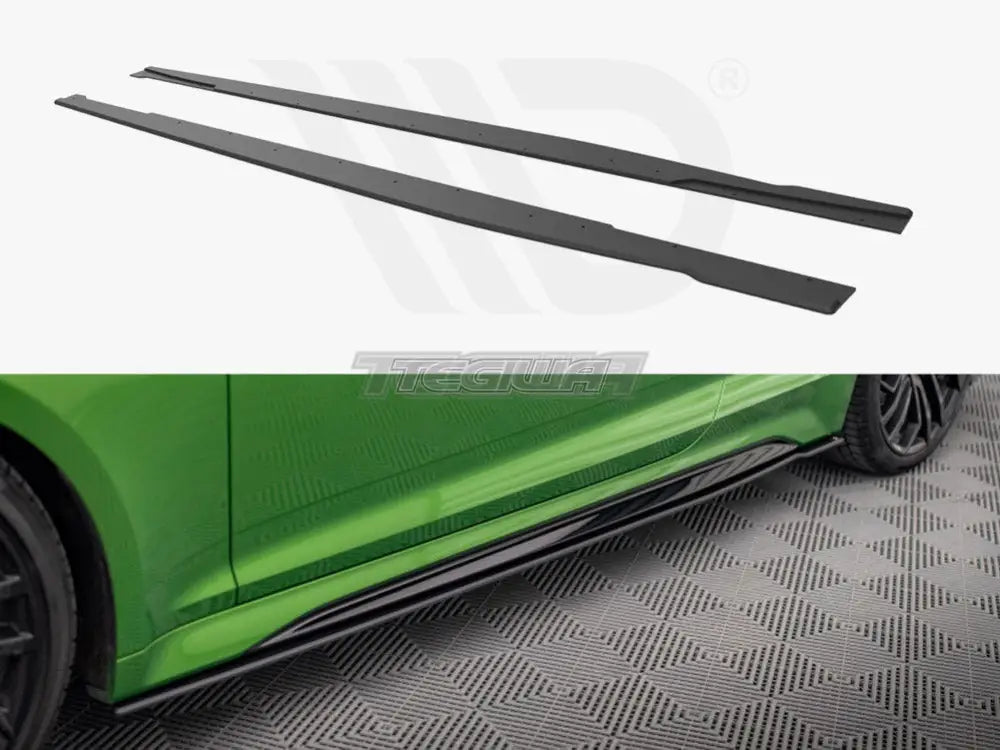 Maxton Design Street PRO Side Skirts Diffusers Audi RS5 Coupe F5 Facelift