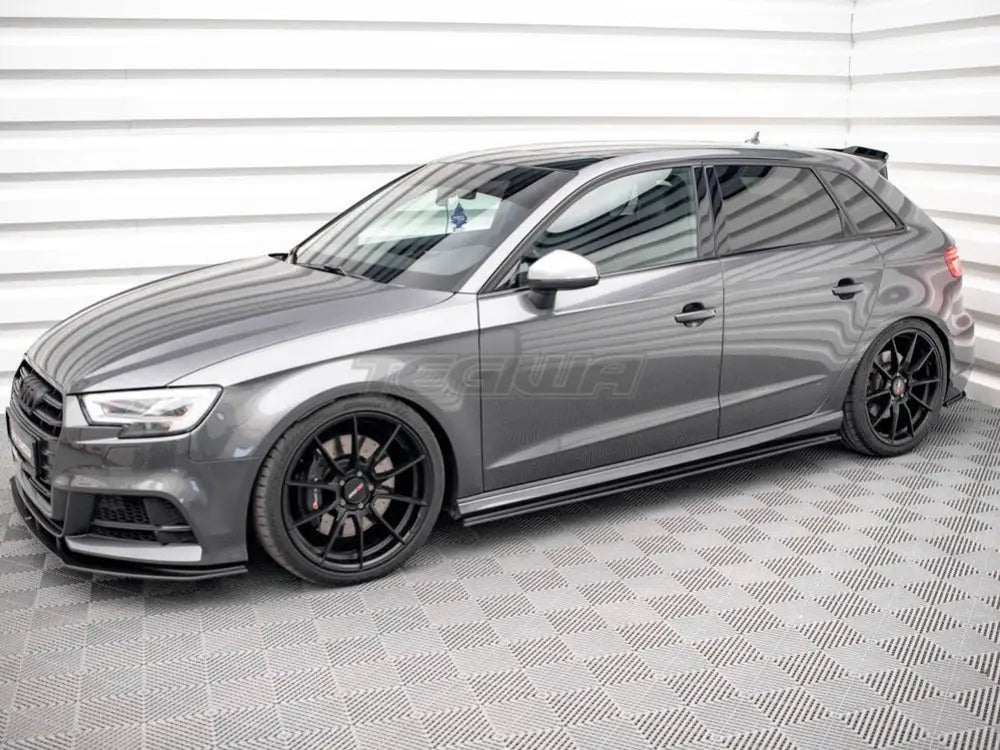 Maxton Design Street PRO Side Skirts Diffusers Audi S3 Sportback 8V Facelift