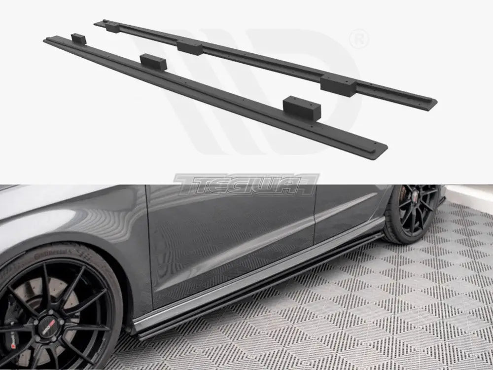 Maxton Design Street PRO Side Skirts Diffusers Audi S3 Sportback 8V Facelift