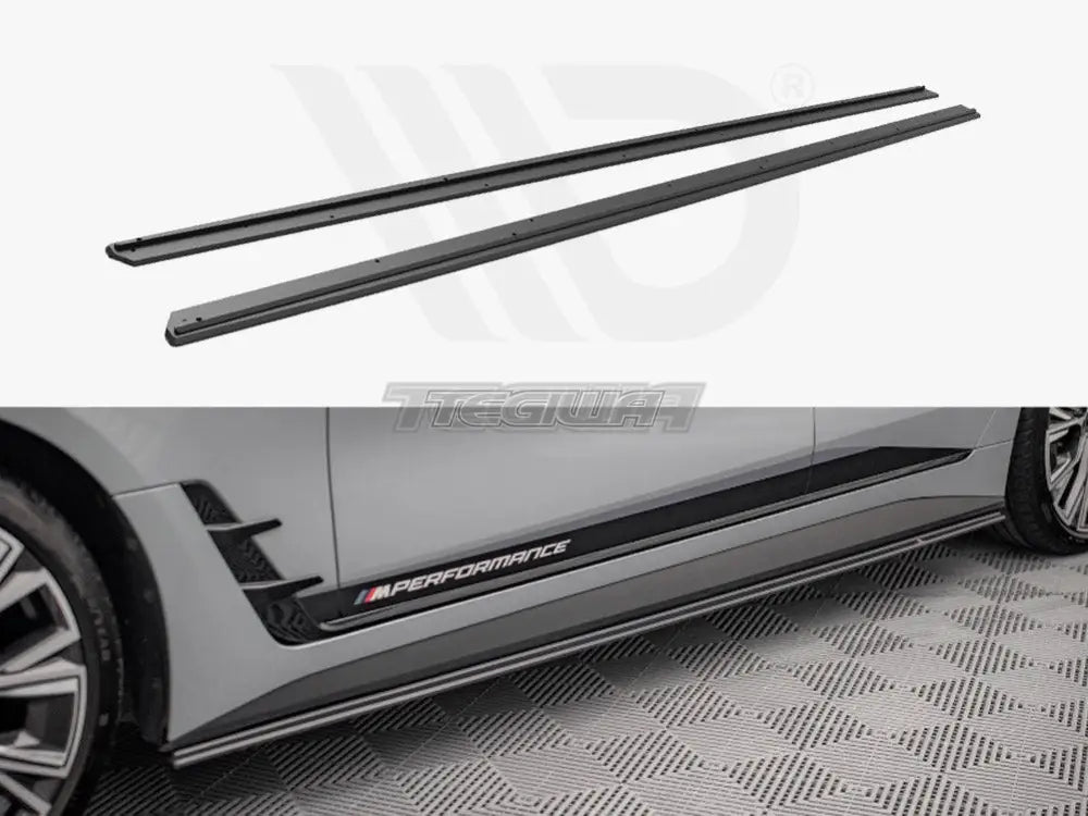 Maxton Design Street PRO Side Skirts Diffusers BMW 4-Series Gran Coupe M-Pack G26