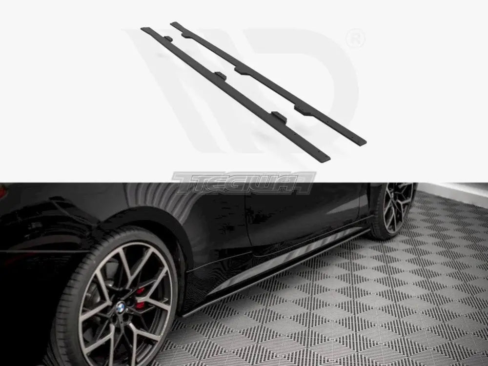 Maxton Design Street PRO Side Skirts Diffusers BMW 4-Series M-pack G22 2020-