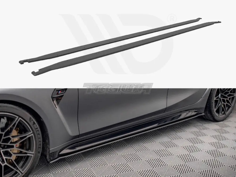 Maxton Design Street PRO Side Skirts Diffusers BMW M3 G80 2021-