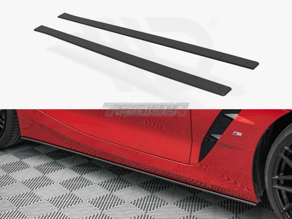 Maxton Design Street PRO Side Skirts Diffusers BMW Z4 M-pack G29 2018-