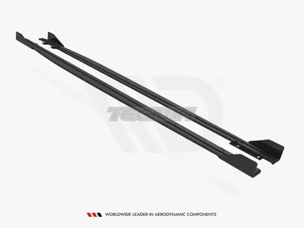 Maxton Design Street PRO Side Skirts Diffusers +flaps Audi RS3 Sedan 8Y 2020-