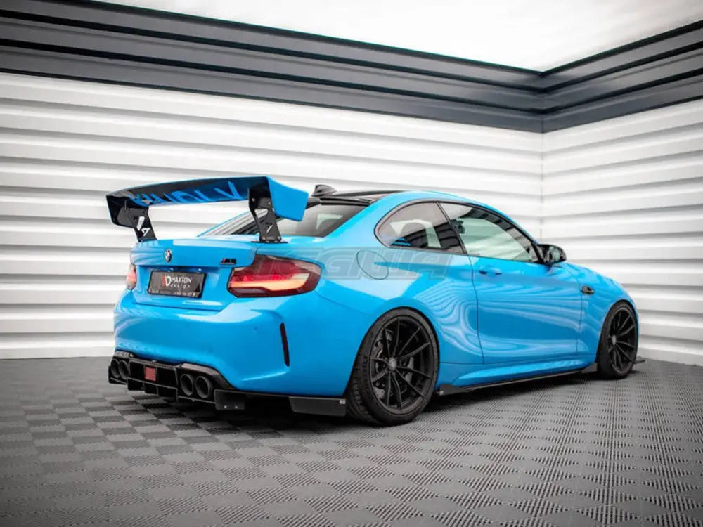 Maxton Design Street PRO Side Skirts Diffusers +flaps BMW M2 F87 16-20