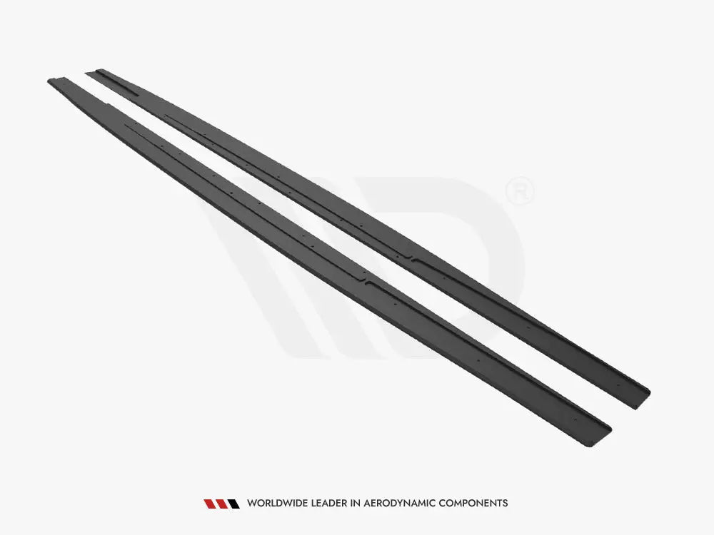 Maxton Design Street PRO Side Skirts Diffusers Lexus GS F Mk4 Facelift