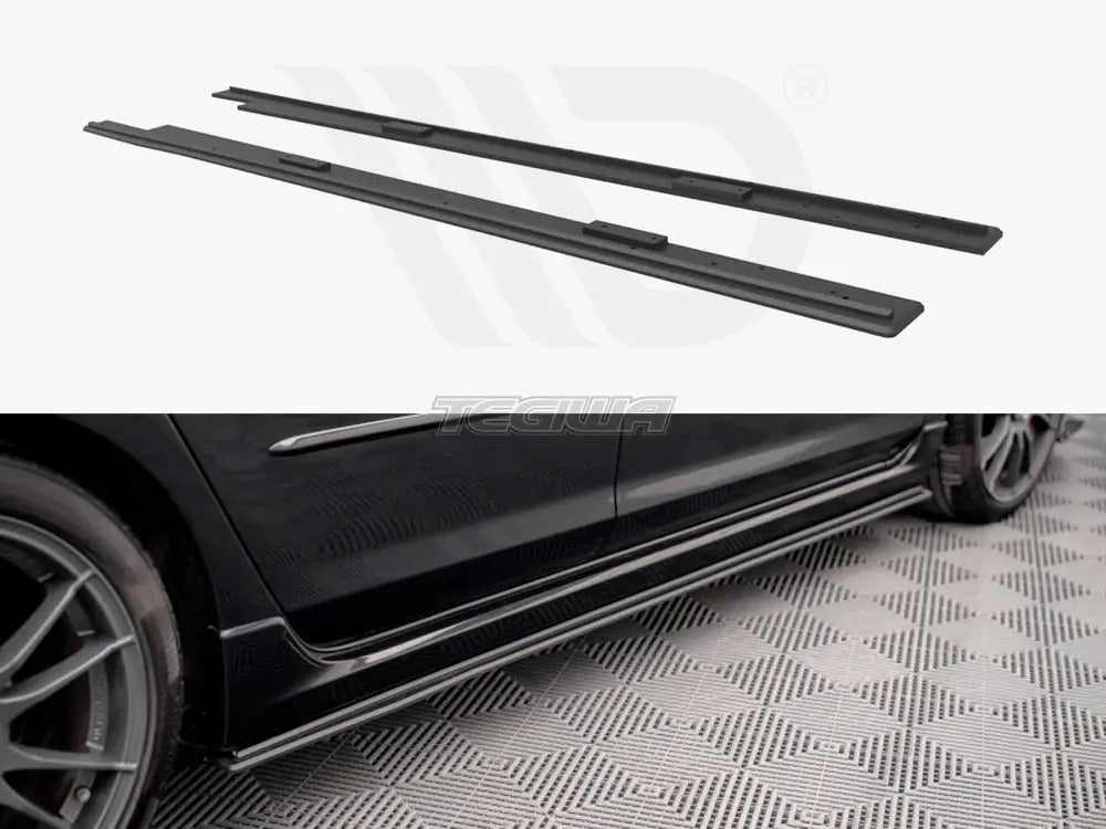 Maxton Design Street PRO Side Skirts Diffusers Mazda 3 MPS MK1 06-08