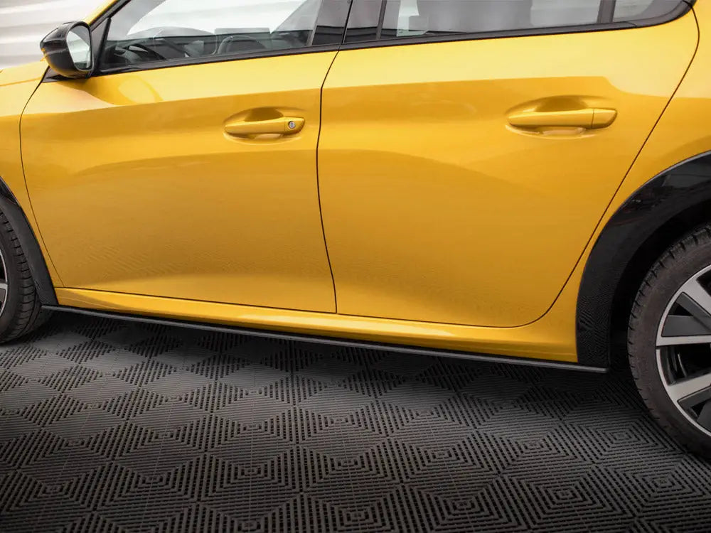 Maxton Design Street PRO Side Skirts Diffusers Peugeot 208 GT Mk2