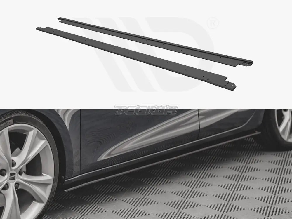 Maxton Design Street PRO Side Skirts Diffusers Seat Leon FR MK4 2020-