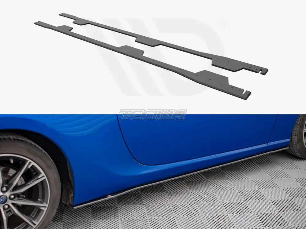 Maxton Design Street PRO Side Skirts Diffusers Subaru BRZ MK1 Facelift 01-20