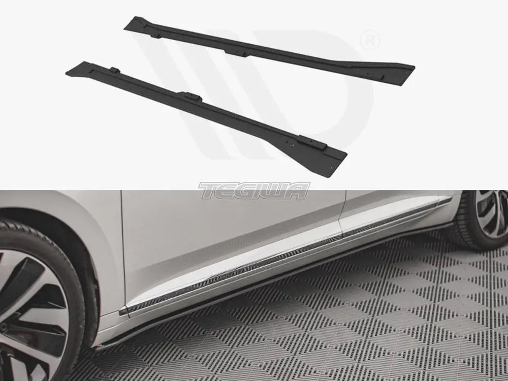 Maxton Design Street PRO Side Skirts Diffusers V.1 Volkswagen Arteon R R-line Facelift 2020-