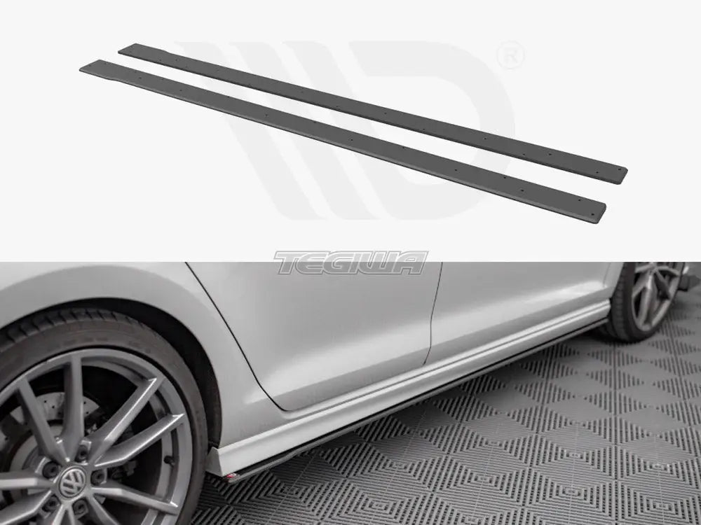 Maxton Design Street PRO Side Skirts Diffusers Volkswagen Golf R MK7 13-16