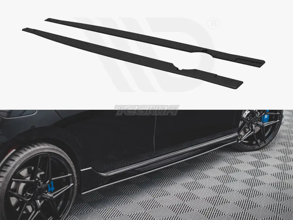 Maxton Design Street PRO Side Skirts Diffusers Volkswagen Golf R MK8 20-