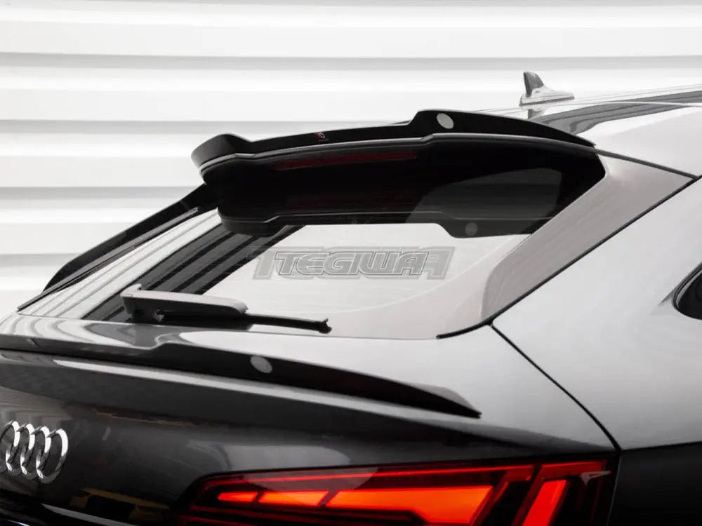 Maxton Design Upper Spoiler CAP Audi SQ5 Sportback Mk2 Facelift