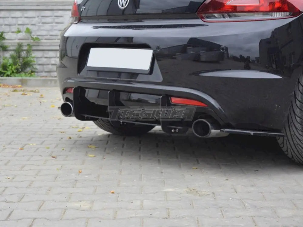 Maxton Design Volkswagen Scirocco R Rear Diffuser & Rear Side Splitters