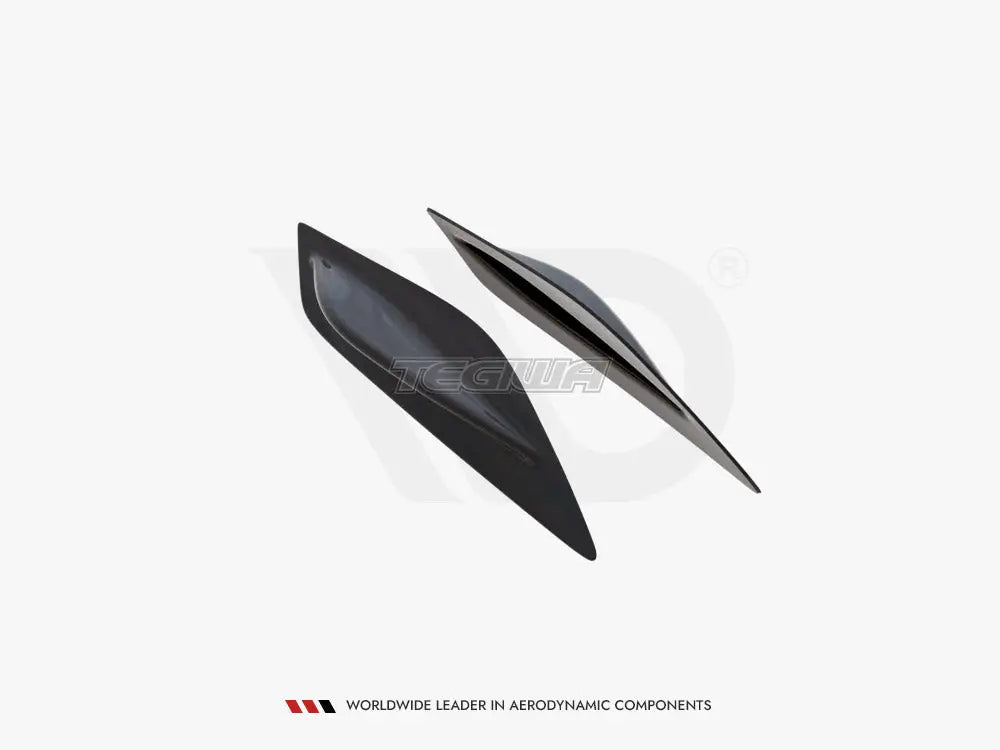 Maxton Design WING Main Spoiler Side Extensions Honda Civic MK10 Type-r 2017-UP