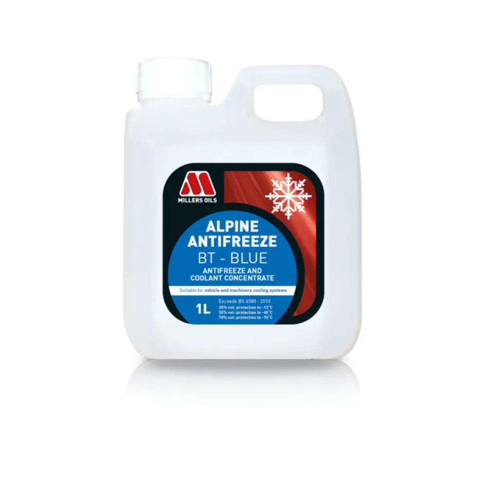 Millers Alpine Antifreeze BT - Blue