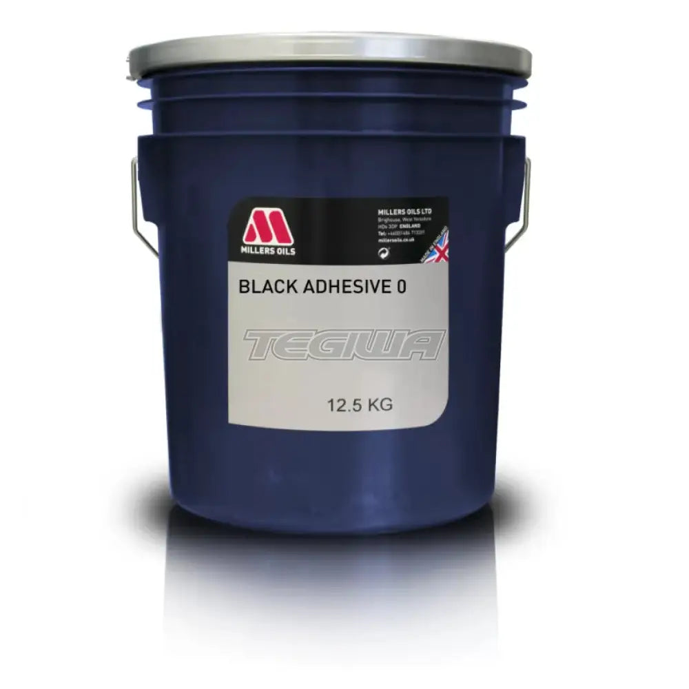 Millers Black Adhesive 0 12.5kg Pail