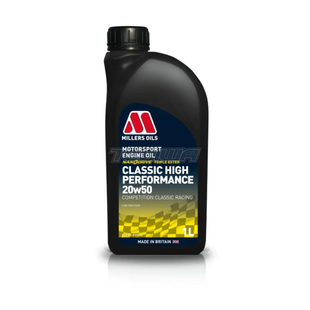 Millers Classic High Performance Engine Oil 20w50