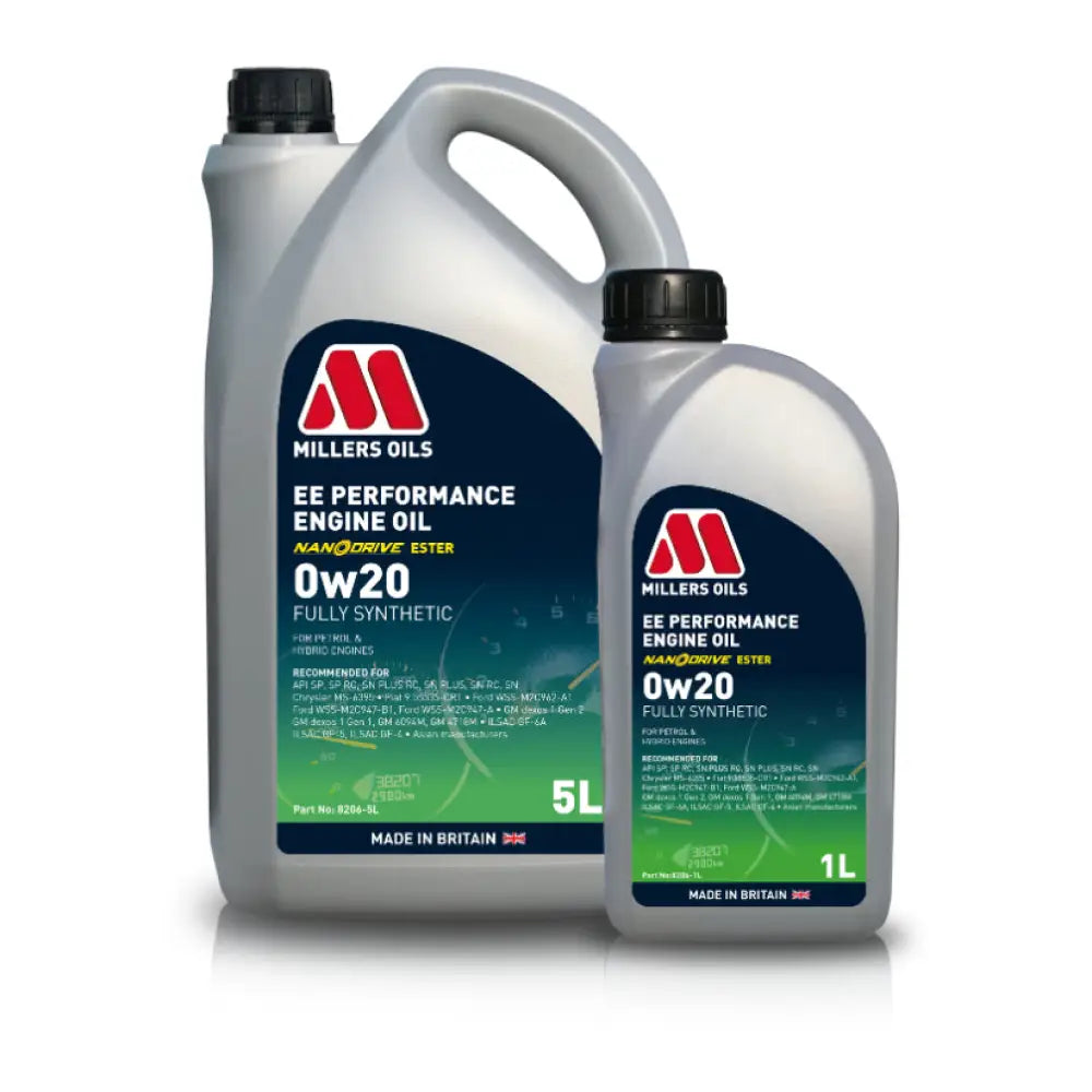 Millers EE Performance Engine Oil 0w20