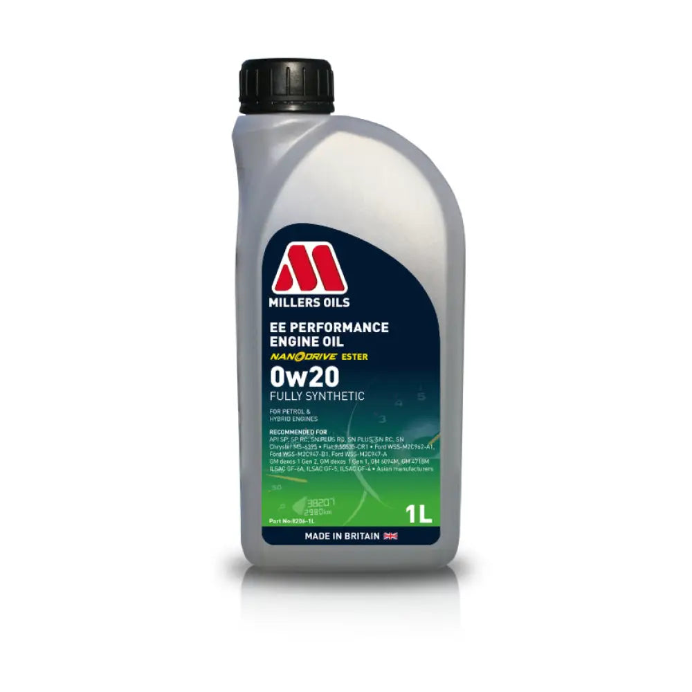 Millers EE Performance Engine Oil 0w20