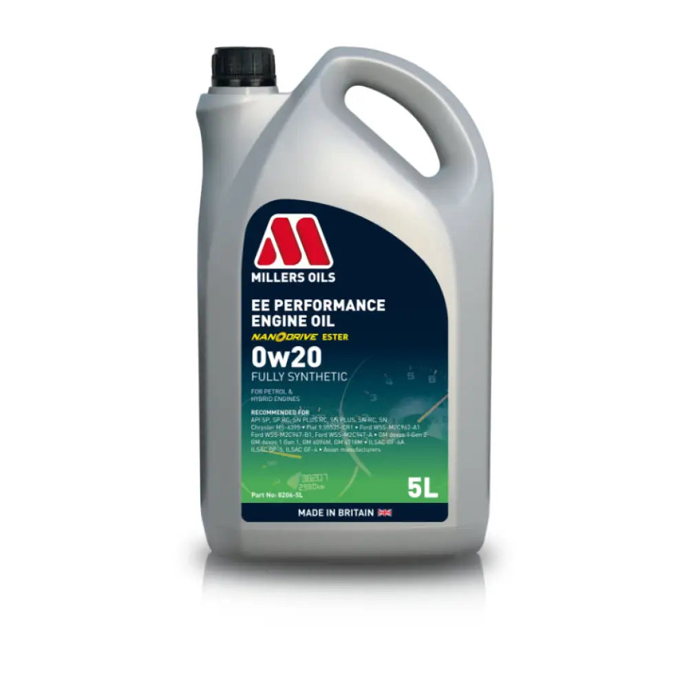 Millers EE Performance Engine Oil 0w20