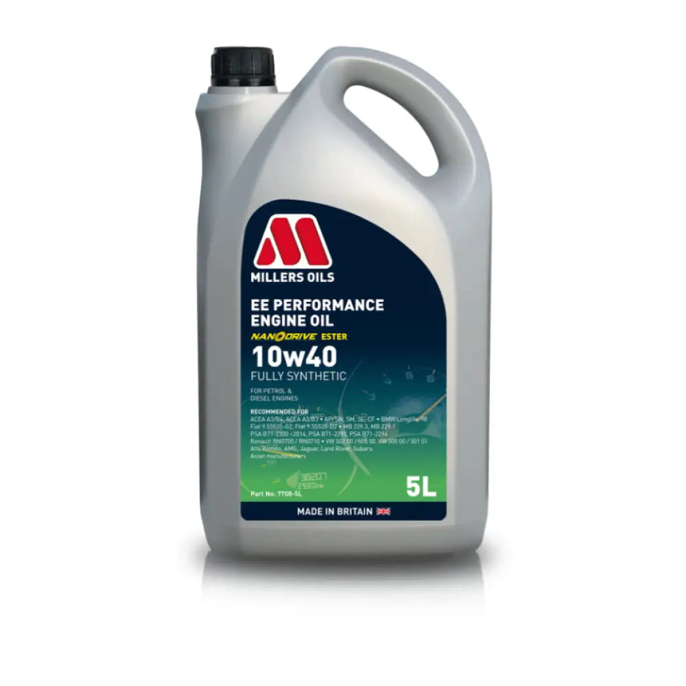 Millers EE Performance Engine Oil 10w40